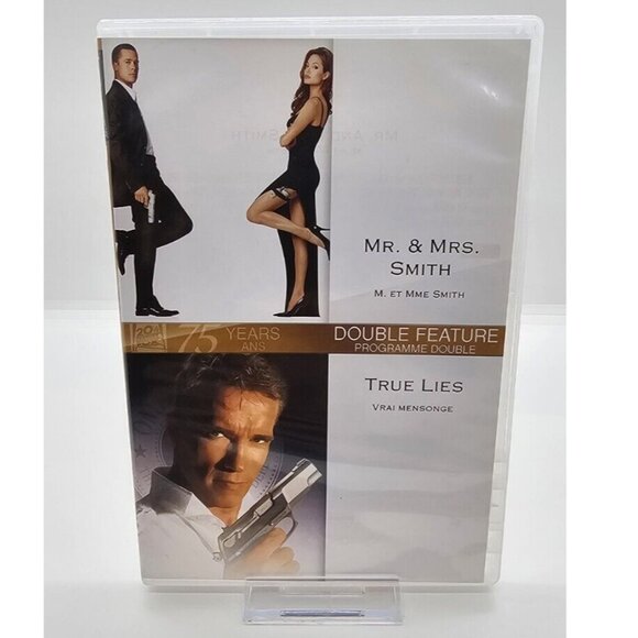 2 for 10$ Double Feature: Mr. & Mrs. Smith/True Lies (2-Disc DVD Movie Set) - Picture 1 of 3